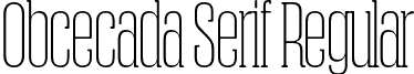 Obcecada Serif Regular obcecada-serif-ffp.otf