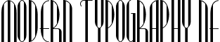 Modern Typography NF ModernTypographyNF.ttf