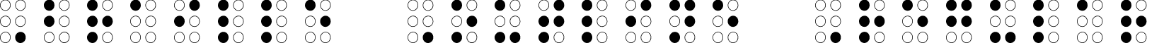 Braille Outline Regular braille_outline.ttf