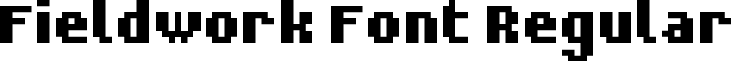 Fieldwork Font Regular fieldwork_font.ttf
