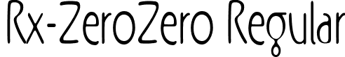 Rx-ZeroZero Regular RxZZ__.ttf