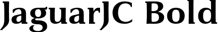 JaguarJC Bold jagb____.ttf