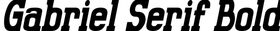 Gabriel Serif Bold Gabriel Serif Bold Condensed Italic.ttf