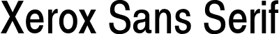 Xerox Sans Serif SSNR.TTF