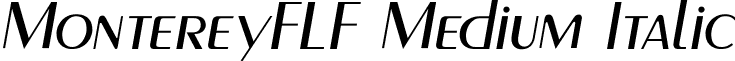 MontereyFLF Medium Italic MontereyFLF-Italic.ttf